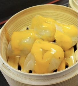 築地直送ぷりぷり海老塩チーズ餃子