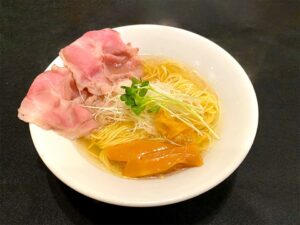 極上‼︎鯛だし塩そば〜鯛煮干しだし・三段重ね〜