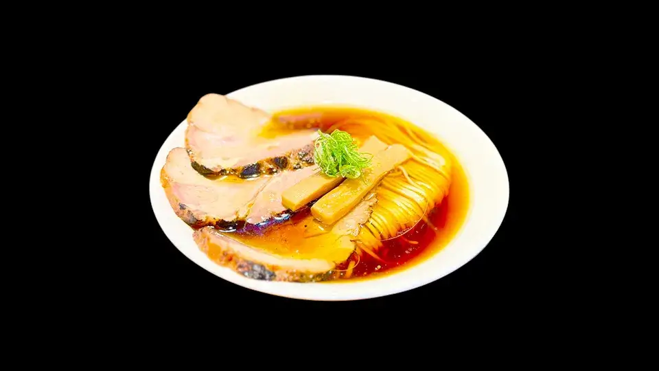 比内地鶏の極上炙り肉中華そば