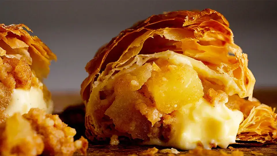 アップルカスタードパイ