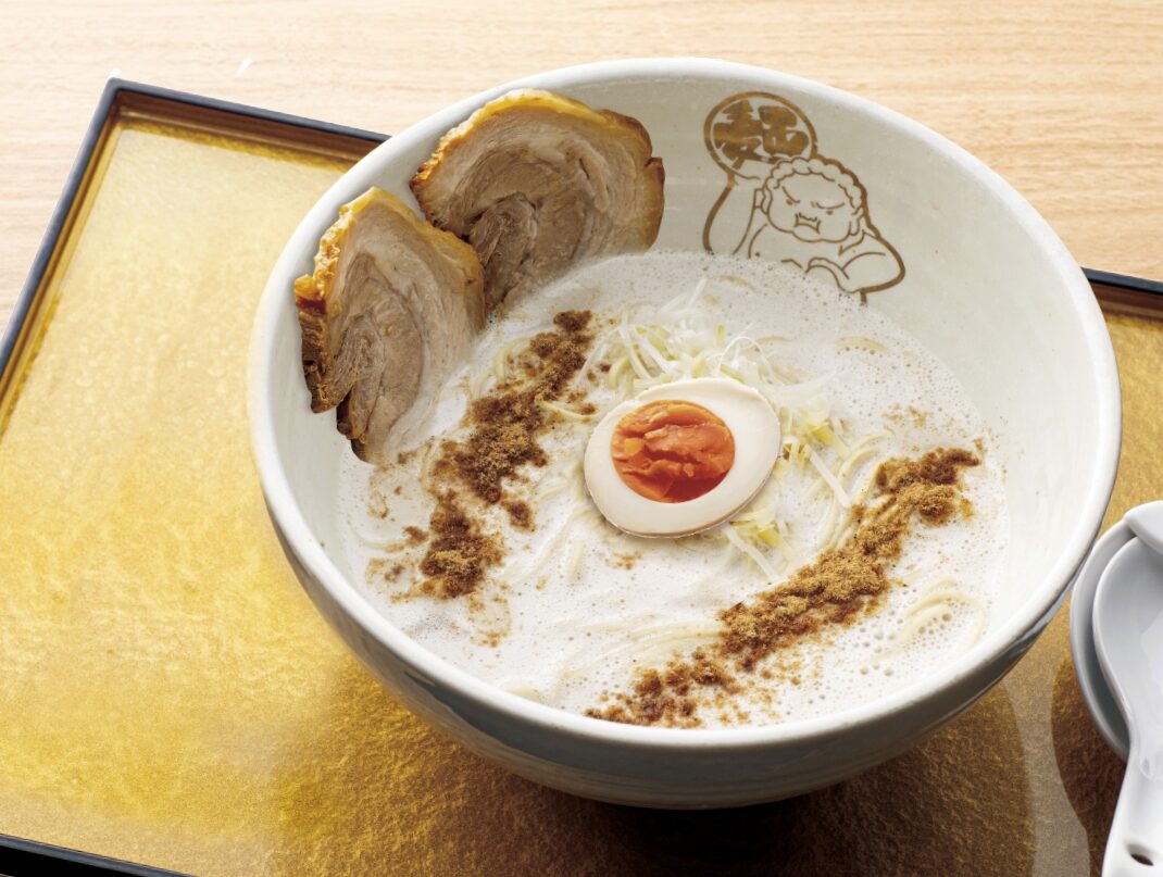 炙りチャーシューの泡系ぽたーじゅ塩ラーメン