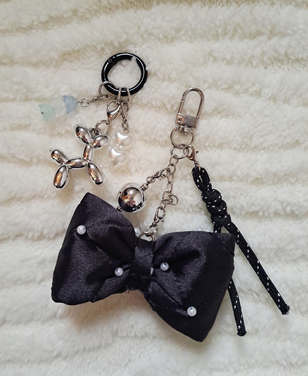 キーホルダーづくりのワークショップ